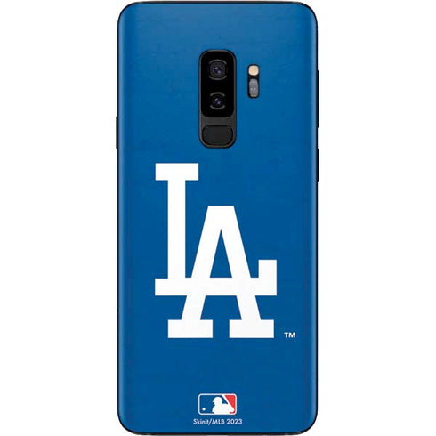 MLB Los Angeles Dodgers - Solid Distressed Galaxy S9 Plus Skin