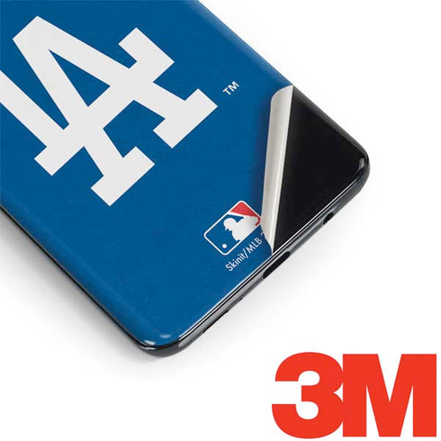 MLB Los Angeles Dodgers - Solid Distressed Galaxy S9 Plus Skin