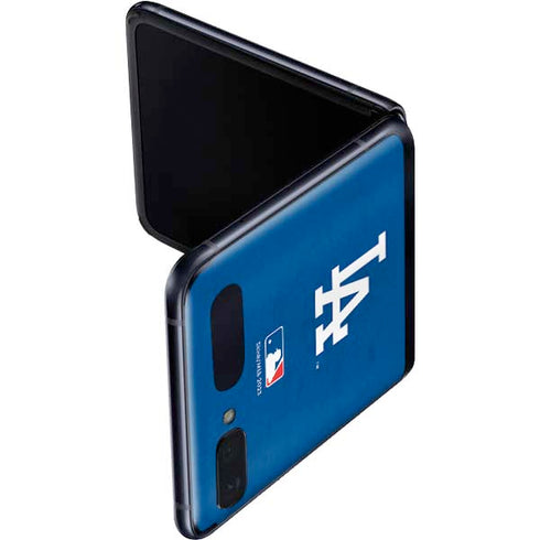 MLB Los Angeles Dodgers - Solid Distressed Galaxy Z Flip Skin