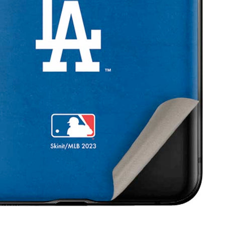 MLB Los Angeles Dodgers - Solid Distressed Galaxy Z Flip Skin