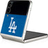 MLB Los Angeles Dodgers - Solid Distressed Galaxy Z Flip4 5G Skin