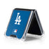 MLB Los Angeles Dodgers - Solid Distressed Galaxy Z Flip5 5G Clear Case