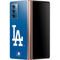 MLB Los Angeles Dodgers - Solid Distressed Galaxy Z Fold2 5G Skin