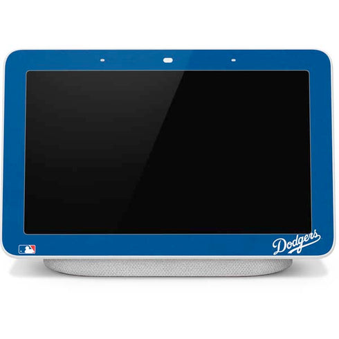 MLB Los Angeles Dodgers - Solid Distressed Google Home Hub Skin