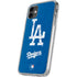 MLB Los Angeles Dodgers - Solid Distressed iPhone 11 Clear Case