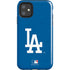 MLB Los Angeles Dodgers - Solid Distressed iPhone 11 Impact Case