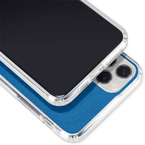 MLB Los Angeles Dodgers - Solid Distressed iPhone 11 Pro Clear Case