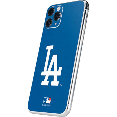 MLB Los Angeles Dodgers - Solid Distressed iPhone 11 Pro Skin