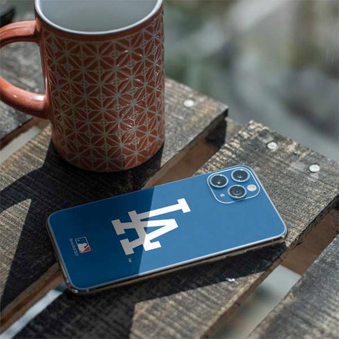 MLB Los Angeles Dodgers - Solid Distressed iPhone 11 Pro Skin