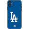 MLB Los Angeles Dodgers - Solid Distressed iPhone 11 Skin