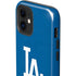 MLB Los Angeles Dodgers - Solid Distressed iPhone 12 Impact Case