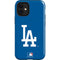 MLB Los Angeles Dodgers - Solid Distressed iPhone 12 Mini Impact Case
