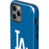MLB Los Angeles Dodgers - Solid Distressed iPhone 12 Pro Max Impact Case