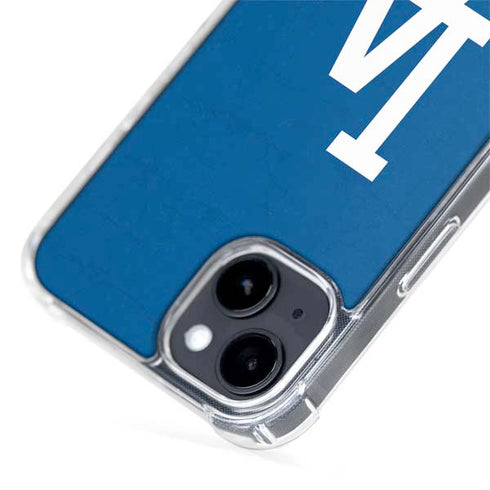 MLB Los Angeles Dodgers - Solid Distressed iPhone 13 MagSafe Case