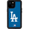 MLB Los Angeles Dodgers - Solid Distressed iPhone 13 Mini Waterproof Case