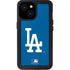 MLB Los Angeles Dodgers - Solid Distressed iPhone 13 Mini Waterproof Case