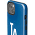 MLB Los Angeles Dodgers - Solid Distressed iPhone 15 Impact Case