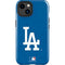 MLB Los Angeles Dodgers - Solid Distressed iPhone 15 Plus Impact Case