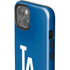 MLB Los Angeles Dodgers - Solid Distressed iPhone 14 Plus Impact Case