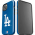 MLB Los Angeles Dodgers - Solid Distressed iPhone 15 Plus Impact Case