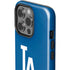 MLB Los Angeles Dodgers - Solid Distressed iPhone 14 Pro Impact Case