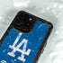 MLB Los Angeles Dodgers - Solid Distressed iPhone 14 Pro Max Waterproof Case