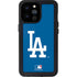 MLB Los Angeles Dodgers - Solid Distressed iPhone 14 Pro Max Waterproof Case