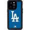 MLB Los Angeles Dodgers - Solid Distressed iPhone 15 Pro Waterproof Case