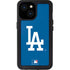 MLB Los Angeles Dodgers - Solid Distressed iPhone 15 Waterproof Case
