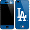 MLB Los Angeles Dodgers - Solid Distressed iPhone 5/5s/5SE Skin