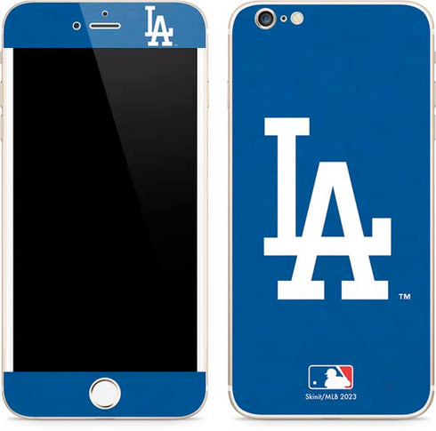 MLB Los Angeles Dodgers - Solid Distressed iPhone 6/6s Plus Skin