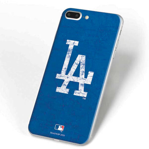 MLB Los Angeles Dodgers - Solid Distressed iPhone 7 Plus Skin