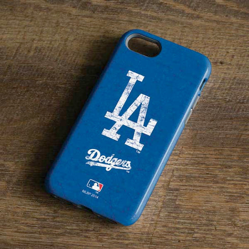 MLB Los Angeles Dodgers - Solid Distressed iPhone 7 Pro Case