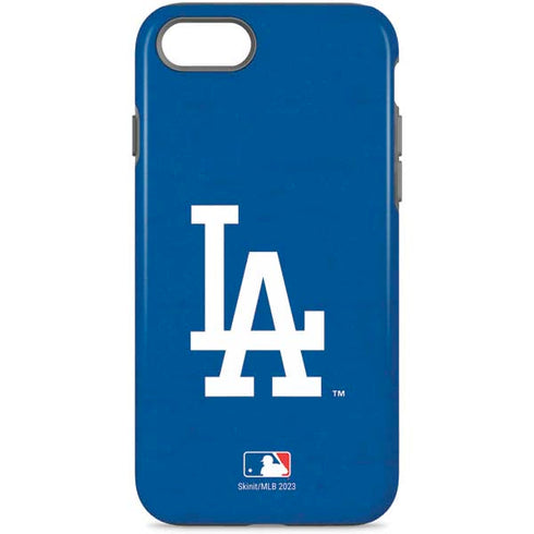 MLB Los Angeles Dodgers - Solid Distressed iPhone 8 Pro Case