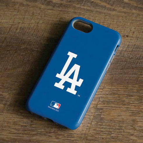 MLB Los Angeles Dodgers - Solid Distressed iPhone 8 Pro Case