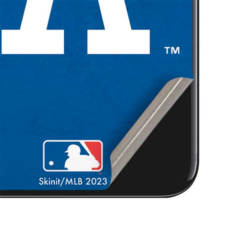MLB Los Angeles Dodgers - Solid Distressed iPhone SE (2nd & 3rd Gen) Skin
