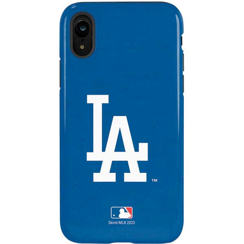 MLB Los Angeles Dodgers - Solid Distressed iPhone XR Pro Case