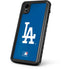 MLB Los Angeles Dodgers - Solid Distressed iPhone XR Waterproof Case