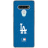 MLB Los Angeles Dodgers - Solid Distressed LG Stylo 6 Clear Case