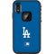 MLB Los Angeles Dodgers - Solid Distressed LifeProof Fre iPhone Skin