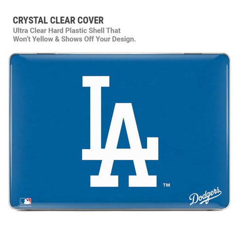 MLB Los Angeles Dodgers - Solid Distressed MacBook Pro 16in (2021-25) Case plus Skin