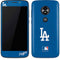 MLB Los Angeles Dodgers - Solid Distressed Moto E5 Play Skin