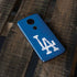 MLB Los Angeles Dodgers - Solid Distressed Moto E5 Plus Skin