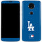 MLB Los Angeles Dodgers - Solid Distressed Moto E5 Plus Skin