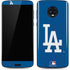 MLB Los Angeles Dodgers - Solid Distressed Moto G6 Skin