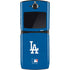 MLB Los Angeles Dodgers - Solid Distressed Motorola RAZR Skin
