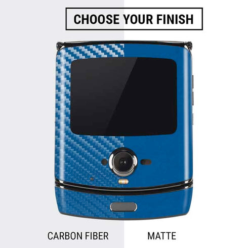 MLB Los Angeles Dodgers - Solid Distressed Motorola RAZR Skin