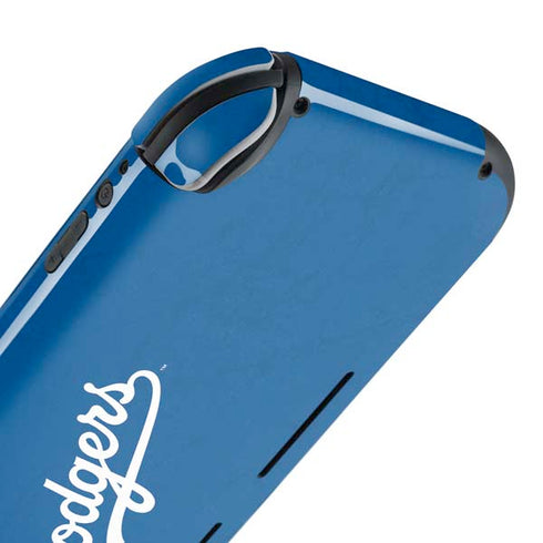 MLB Los Angeles Dodgers - Solid Distressed Nintendo Switch Lite Skin