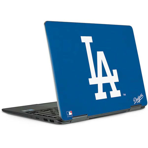 MLB Los Angeles Dodgers - Solid Distressed Notebook 9 Pro 13in (2017) Skin
