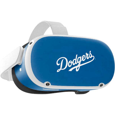 MLB Los Angeles Dodgers - Solid Distressed Oculus Quest 2 Skin